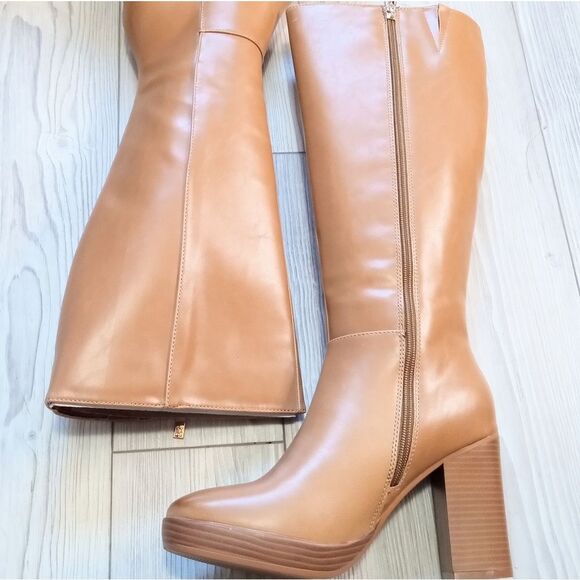 (T-4127)   Womens New York & Company Felicity Tall Boots Sz 8 - Picture 4 of 9